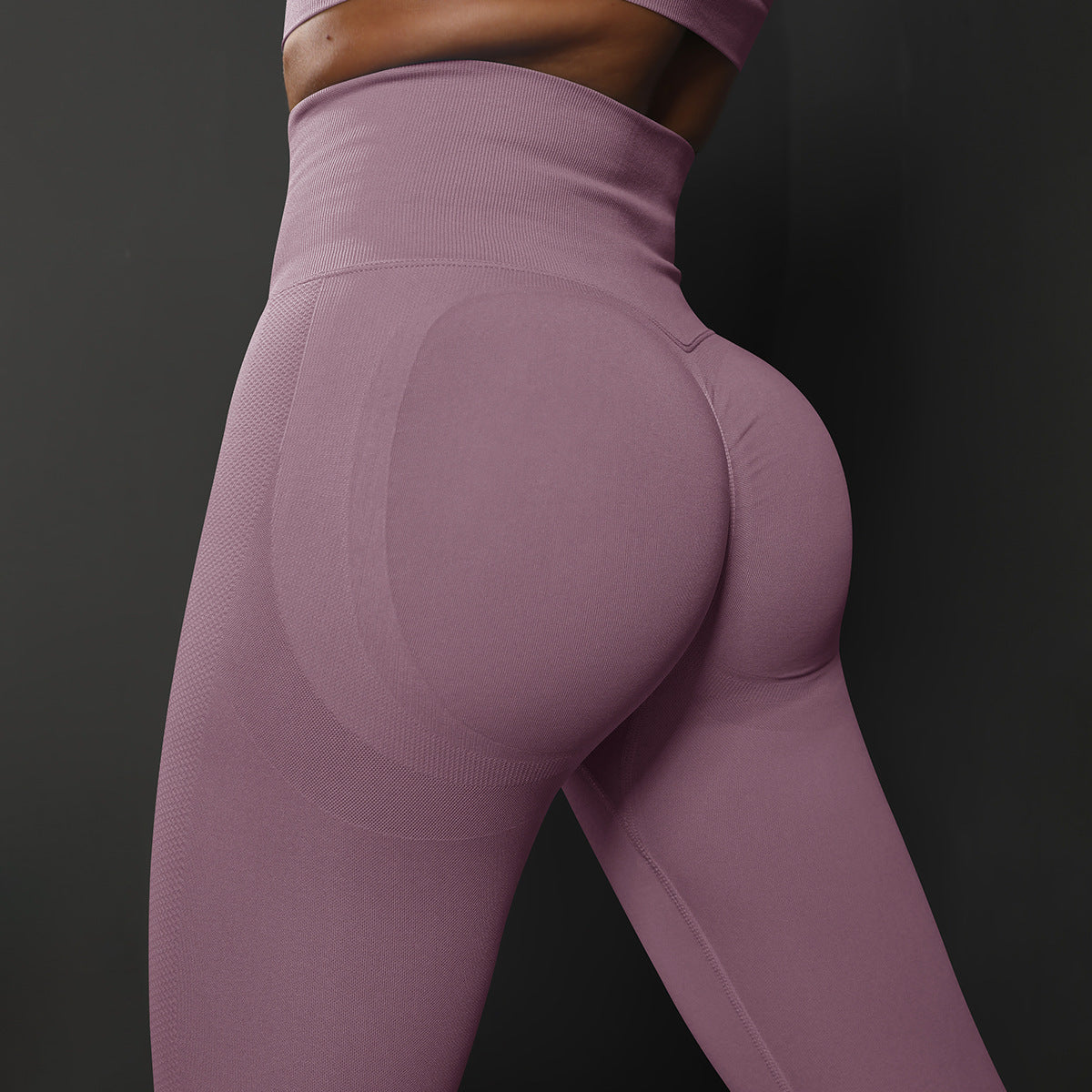 High-Waisted Elastic Training Pants for Spinning  and Running