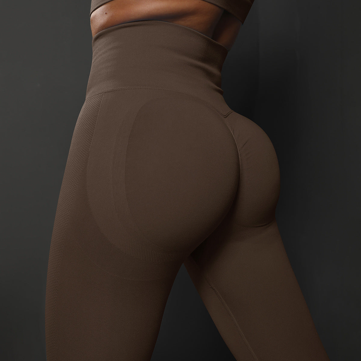 High-Waisted Elastic Training Pants for Spinning  and Running